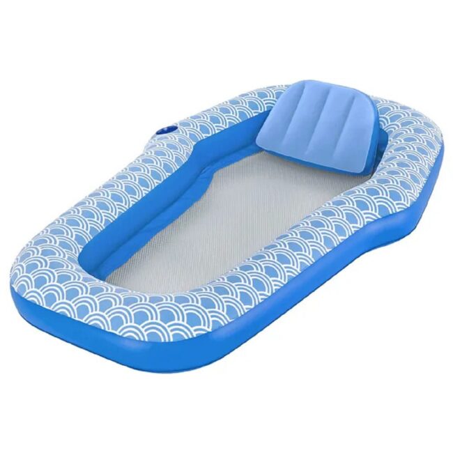 43554 Bestway Comfort Plush Lounge Inflatable Pool Float Blue in UAE