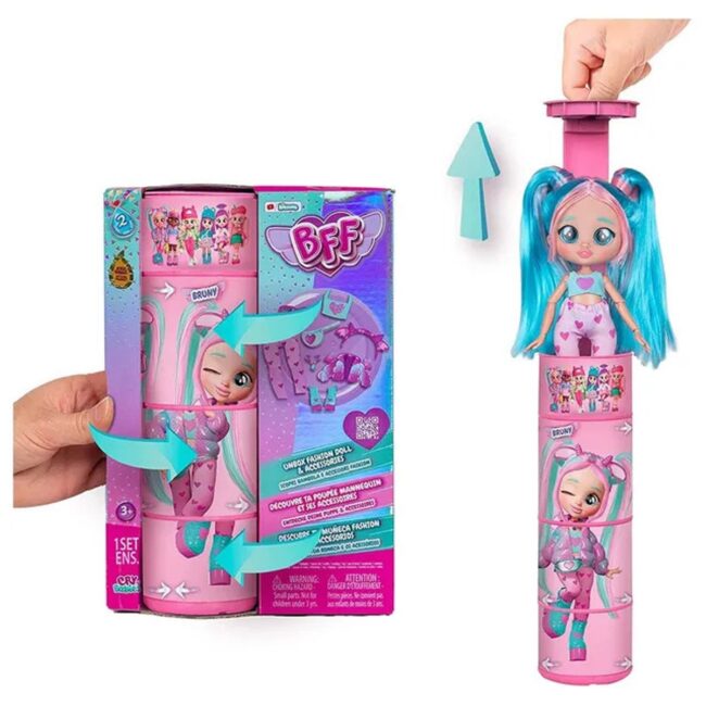 5 BFF Cry Babies Doll Bruny 8Inch in UAE - view 5