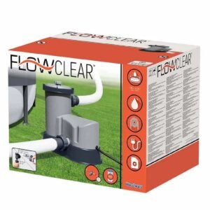 Bestway Flowclear Filter Pump 1500gal Grey