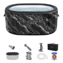 Bestway Lay Z Spa Glacial Dip Portable Ice Bath Tub Black in UAE - view 2