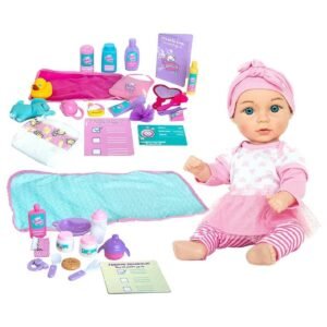 Baby Amoura Hayati Love Feed Playset Doll Playset 34pcs