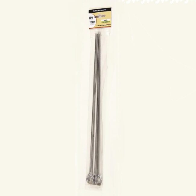 802869 Paradiso Skewers By 10pcs 40cm In Chromed Steel460101 in UAE