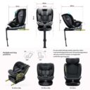 MOON GYRO PRO Plus Car SeatGrey in UAE - view 3