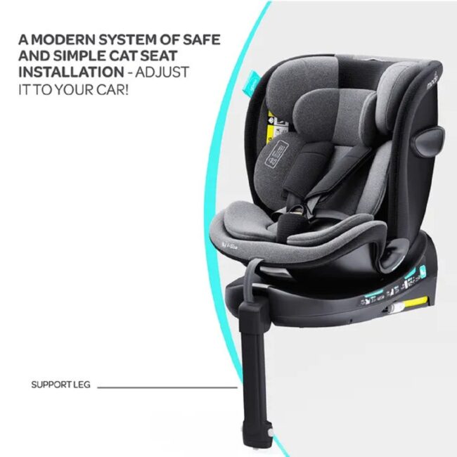 8905039232427.5 MOON GYRO PRO Plus Car SeatGrey in UAE - view 2