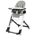 Peg Perego Siesta Multifunctional Compact Highchair Ice in UAE