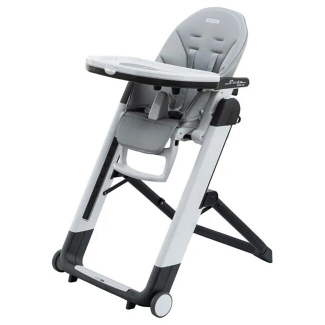 Peg Perego Siesta Multifunctional Compact Highchair Ice in UAE - view 3