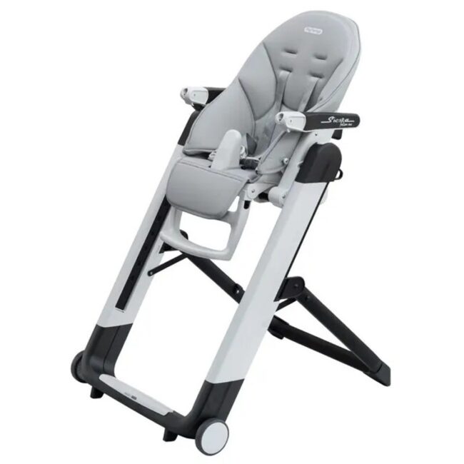 Peg Perego Siesta Multifunctional Compact Highchair Ice in UAE - view 2
