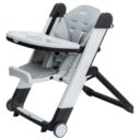 Peg Perego Siesta Multifunctional Compact Highchair Ice in UAE - view 4