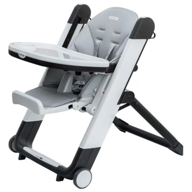 Peg Perego Siesta Multifunctional Compact Highchair Ice in UAE - view 4