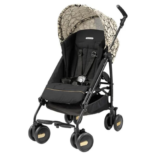 BBG-IPKR280000RO01AB50.1 Peg Perego Pliko Mini Graphic Lightweight Stroller Gold in UAE
