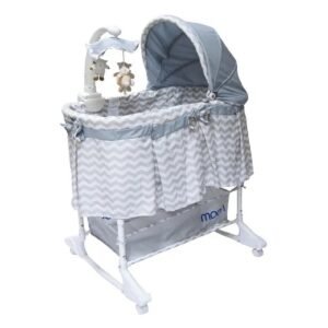 MOON Soffy 4in1 Convertible Cradle Grey