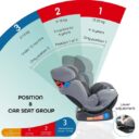 MOON Sumo BabyInfant Car Seat Up to 25kg Grey in UAE - view 4