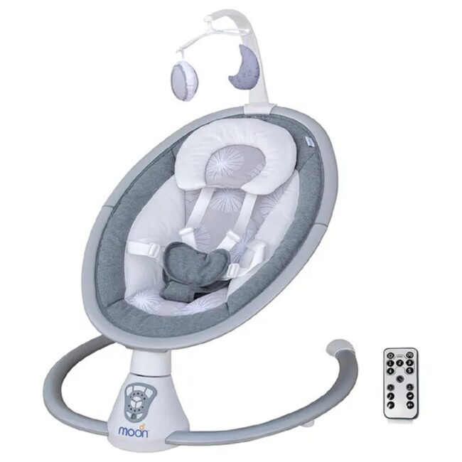 Moon Musical Baby Electric Swing Grey in UAE