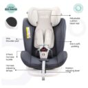 Moon Gyro Multi Functional 360 Car Seat with Isofix Grey in UAE - view 3