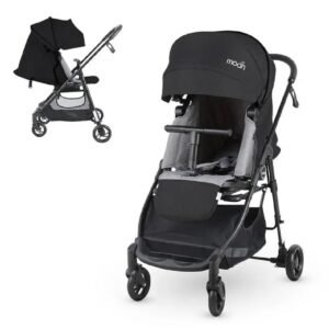 Moon Revo 360 Degree Rotable TravelCabin Baby Stroller Black