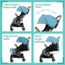 MOON RitziLite Baby Cabin Stroller Blue in UAE - view 3