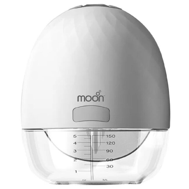 BBG-MNNSBP02.1 Moon Wearable HandsFree Breast Pump White 150 ml in UAE