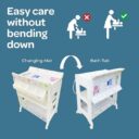 Moon Portable Changing Station Baby Elephants with Balloons in UAE - view 5