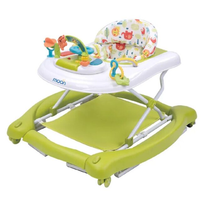 Moon Crusie 4in1 Walker with Music Box Green in UAE