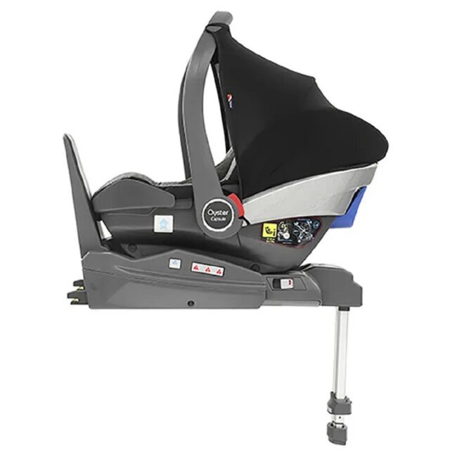 BBG-OCSIBA.4 Oyster Capsule Infant ISize Car Seat Duo Fix Base Grey in UAE - view 2