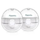 Pippeta Compact LED Wearable Hands Free Breast Pump White 2pcs in UAE