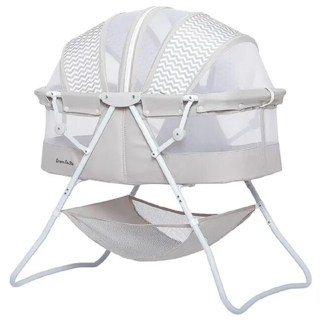 BBG-_441-GY.1 Dream On Me Karley 3in1 Portable Baby Bassinet Grey in UAE