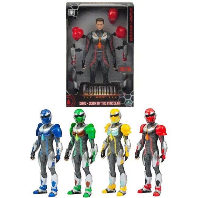 GRV03 Gormiti New Era Mighty Scions Action Figure With Removable Armor 27 cm Style May Vary 1 Pc in UAE