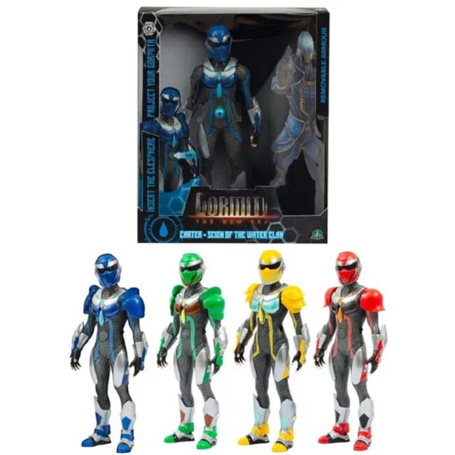 GRV05 Gormiti New Era Scions Deluxe Action Figures With Removable Armor 27 cm Style May Vary 1 Pc in UAE