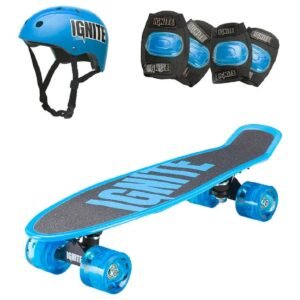 Ignite Tyro Skateboard Combo Pack Blue