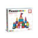 Picasso Tiles Magnetic Building Bricks And Tiles 63 Pcs in UAE