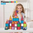 Picasso Tiles Magnetic Building Bricks And Tiles 63 Pcs in UAE - view 3