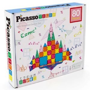 Picasso Tiles Mini Diamond Tile Series Set 80pcs