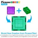 Picasso Tiles Magnetic Building Bricks And Tiles 333 Pcs in UAE - view 5