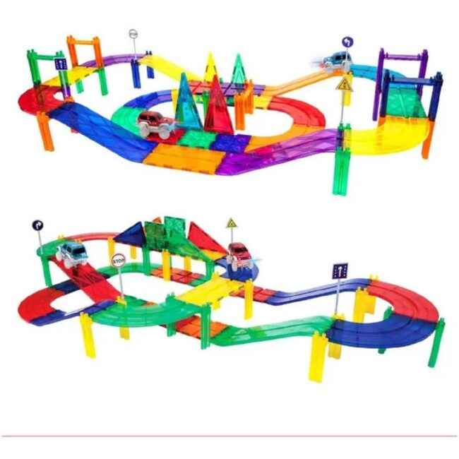 Picasso Tiles Magnetic Race Track 50 Pcs in UAE - view 2