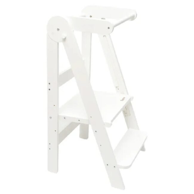White Folding Kitchen Tower