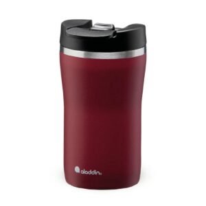 Aladdin Caf Thermavac LeakLock SS Mug 025L Burgndy Red
