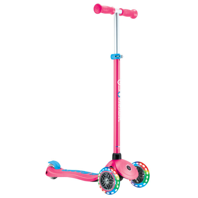 442-610-4.3 GLOBBER PRIMO PLUS LIGHTS SCOOTER FUCHSIASKY BLUE in UAE - view 2