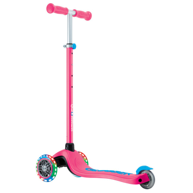 442-610-4.5 GLOBBER PRIMO PLUS LIGHTS SCOOTER FUCHSIASKY BLUE in UAE - view 4