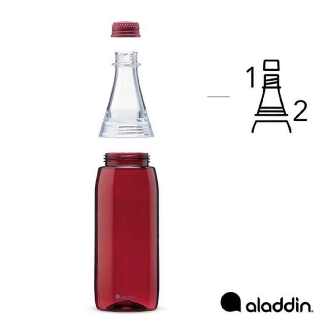 Aladdin Fresco TwistGo Bottle Stainless Steel Vacuum 06LRed EOL in UAE - view 2