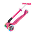 GLOBBER JUNIOR FOLDABLE LIGHTS SCOOTER NEON PINK in UAE - view 3