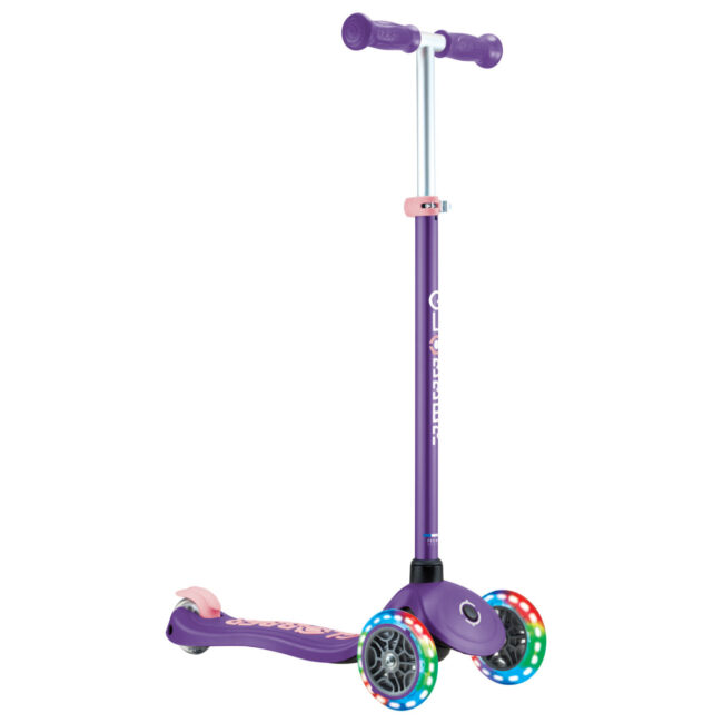 PGLOBBER PRIMO PLUS LIGHTS SCOOTER PURPLEPASTEL PINK in UAE - view 4