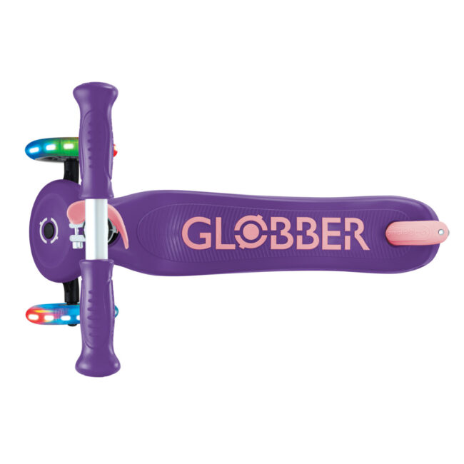 PGLOBBER PRIMO PLUS LIGHTS SCOOTER PURPLEPASTEL PINK in UAE - view 2