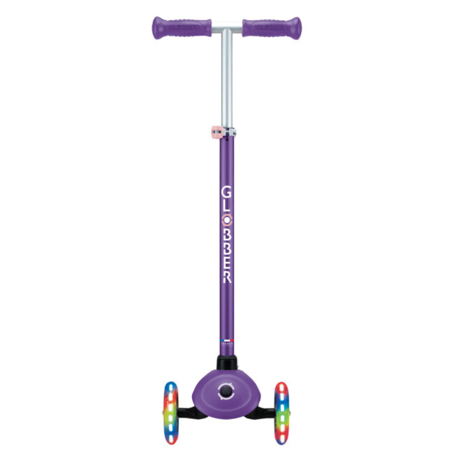 PGLOBBER PRIMO PLUS LIGHTS SCOOTER PURPLEPASTEL PINK in UAE - view 3