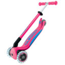 GLOBBER PRIMO FOLDABLE PLUS LIGHTS SCOOTER FUCHSIASKY BLUE in UAE - view 4
