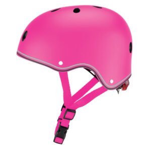 GLOBBER KIDS HELMET LIGHTS XSS 4853cm NEON PINK