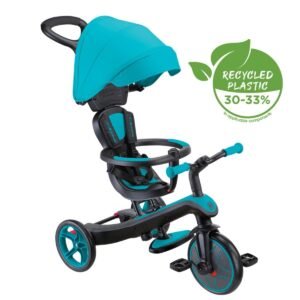 GLOBBER EXPLORER TRIKE TRICYCLE 4 in 1 TEAL