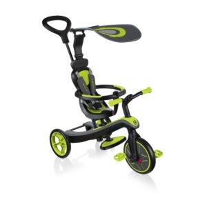 GLOBBER EXPLORER TRIKE TRICYCLE 4 in 1 LIME GREEN