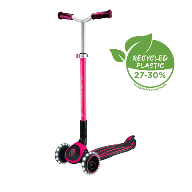 GLOBBER MASTER LIGHTS SCOOTER FUSHIA PINK in UAE - view 3