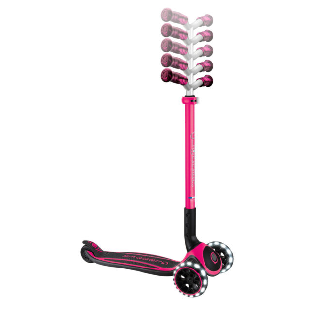 GLOBBER MASTER LIGHTS SCOOTER FUSHIA PINK in UAE - view 2