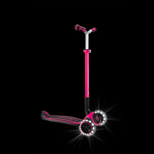 GLOBBER MASTER LIGHTS SCOOTER FUSHIA PINK in UAE - view 5